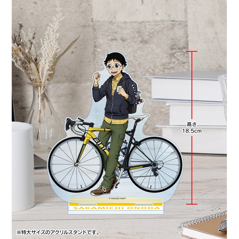 弱虫ペダル GLORY LINE 描き下ろし 小野田 坂道 アウトドアver. 特大アクリルスタンド 画像 5 | AniSmile