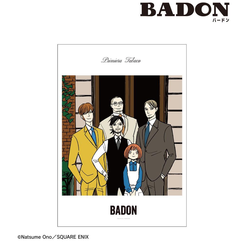 BADON カラーイラスト A3マット加工ポスター ver.B 图片 2 | AniSmile