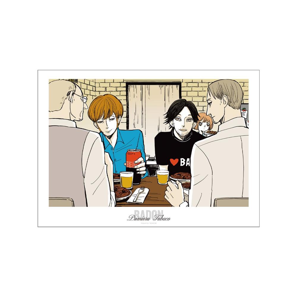 BADON カラーイラスト A3マット加工ポスター ver. - AniSmile