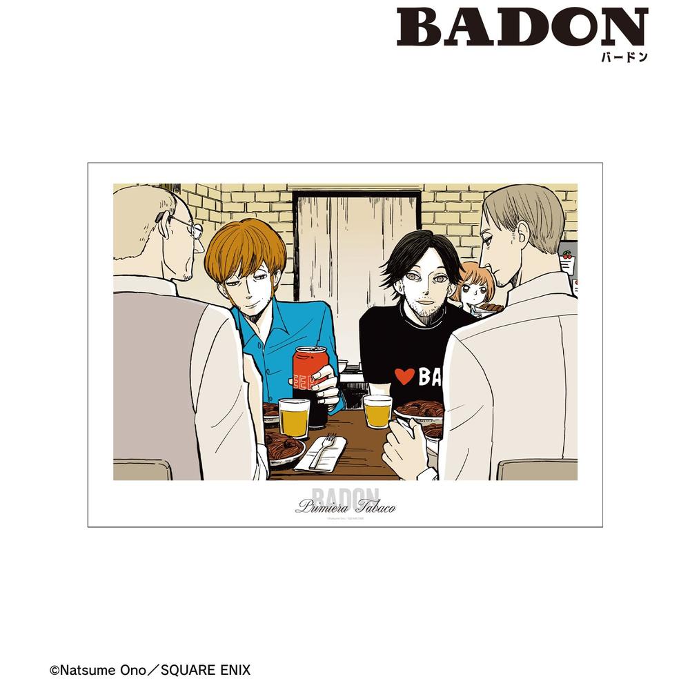 BADON カラーイラスト A3マット加工ポスター ver.A 图片 2 | AniSmile