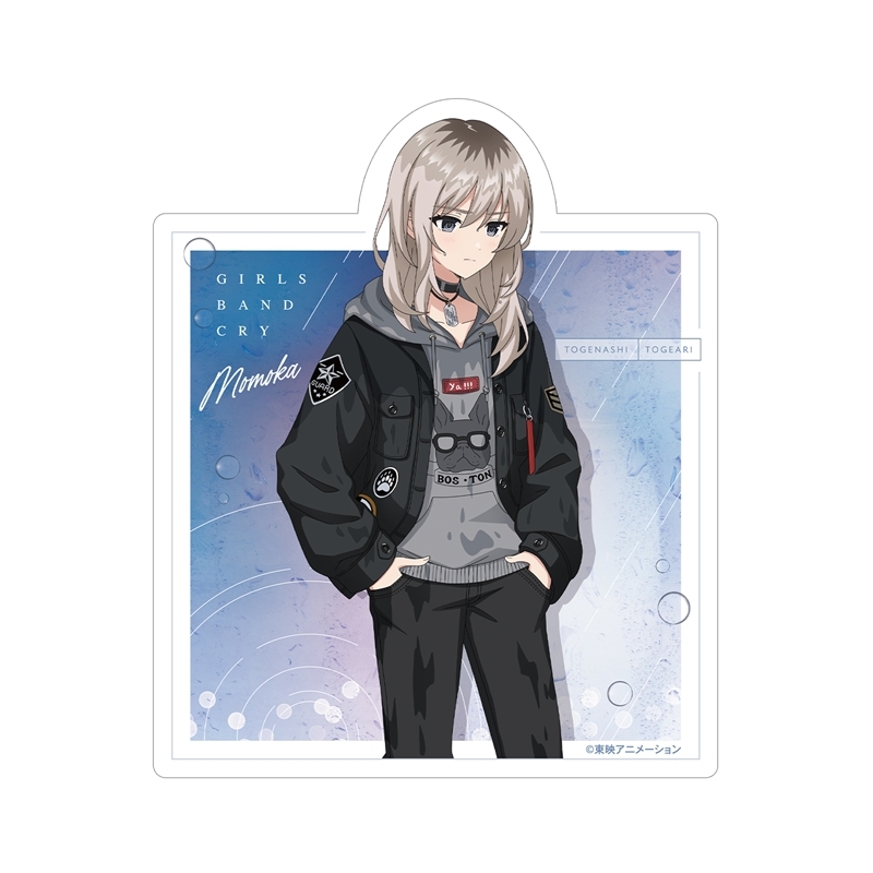 ガールズバンドクライ 描き下ろし 河原木 桃香 In the rain ver. ステッカー - 公式商品画像 | AniSmile