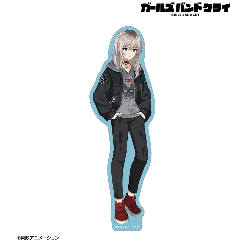 ガールズバンドクライ 描き下ろし 河原木 桃香 In the rain ver. ダイカットステッカー 画像 2 | AniSmile