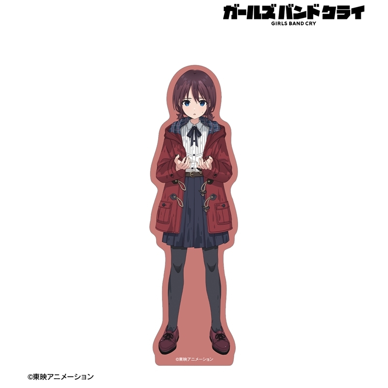 ガールズバンドクライ 描き下ろし 井芹 仁菜 In the rain ver. ダイカットステッカー 画像 2 | AniSmile