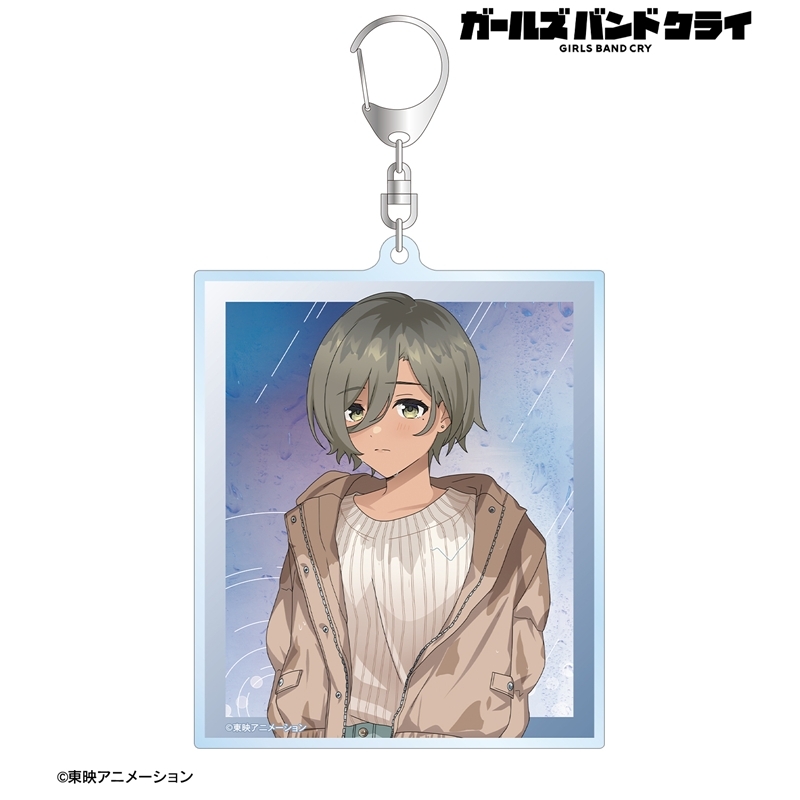 ガールズバンドクライ 描き下ろし ルパ In the rain ver. BIGアクリルキーホルダー 画像 2 | AniSmile