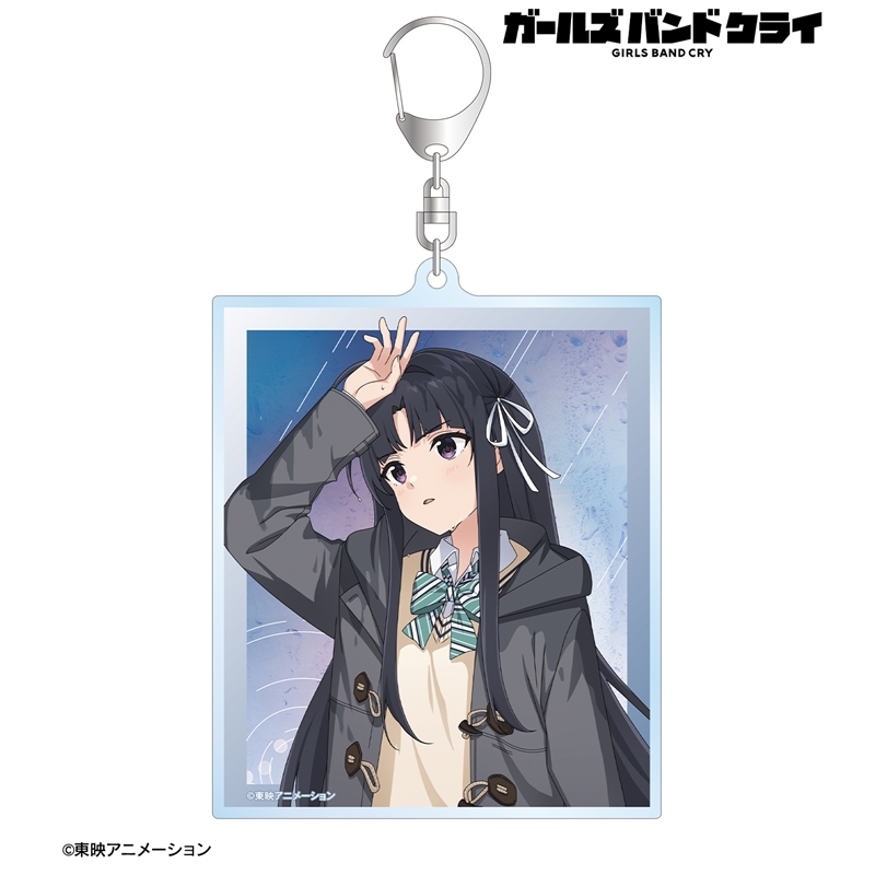 ガールズバンドクライ 描き下ろし 安和 すばる In the rain ver. BIGアクリルキーホルダー 画像 2 | AniSmile