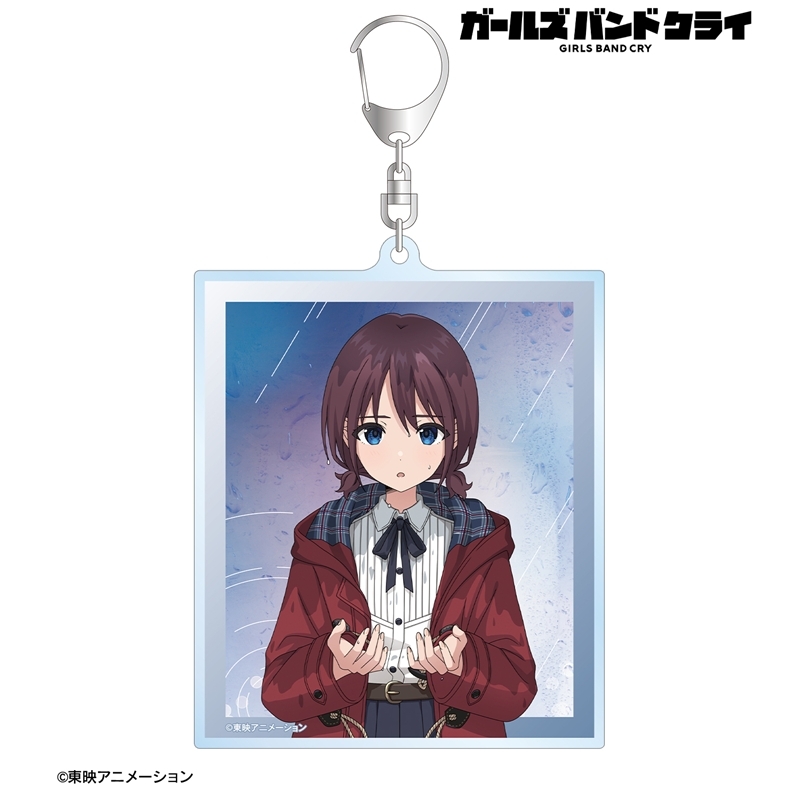 ガールズバンドクライ 描き下ろし 井芹 仁菜 In the rain ver. BIGアクリルキーホルダー 画像 2 | AniSmile