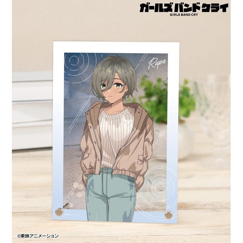ガールズバンドクライ 描き下ろし ルパ In the rain ver. A5アクリルパネル 画像 2 | AniSmile