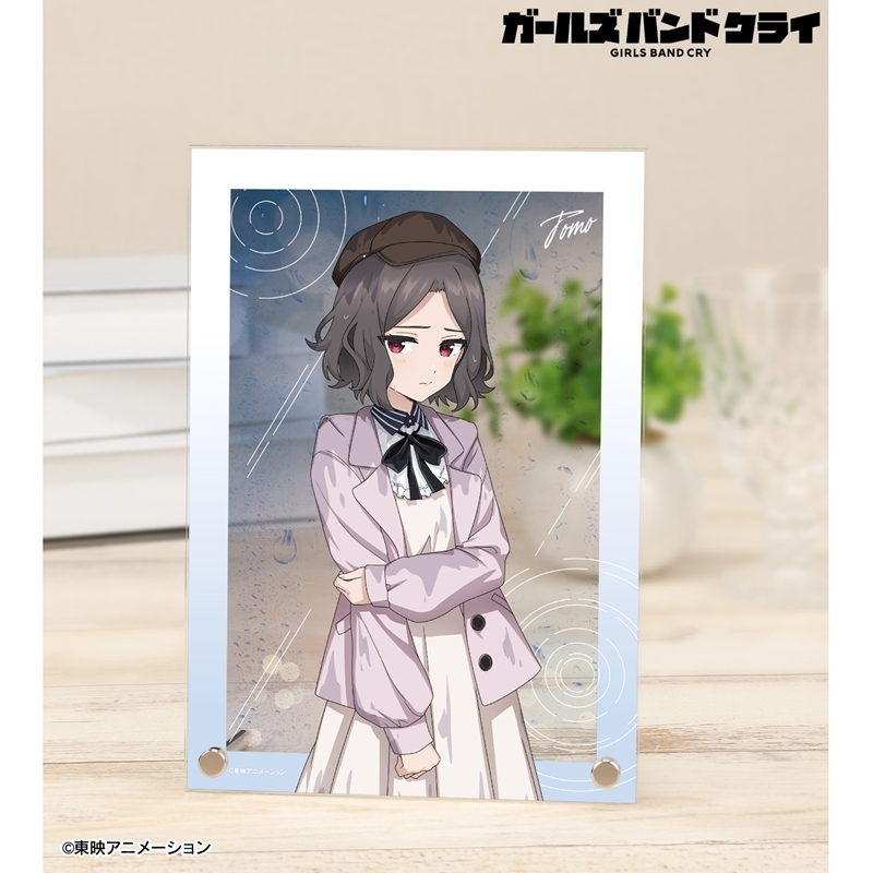 ガールズバンドクライ 描き下ろし 海老塚 智 In the rain ver. A5アクリルパネル 画像 2 | AniSmile