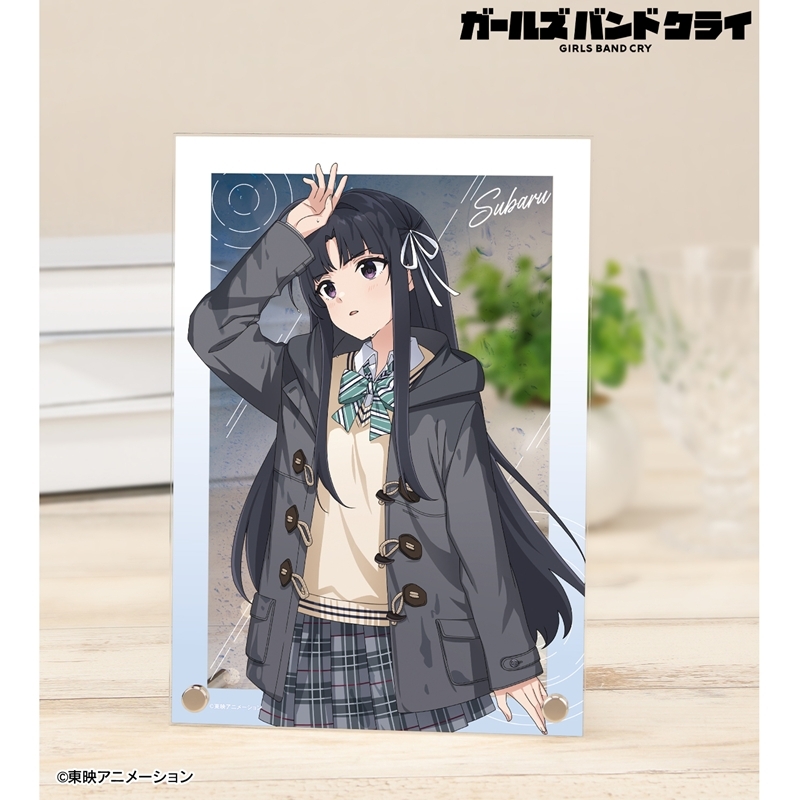 ガールズバンドクライ 描き下ろし 安和 すばる In the rain ver. A5アクリルパネル 画像 2 | AniSmile