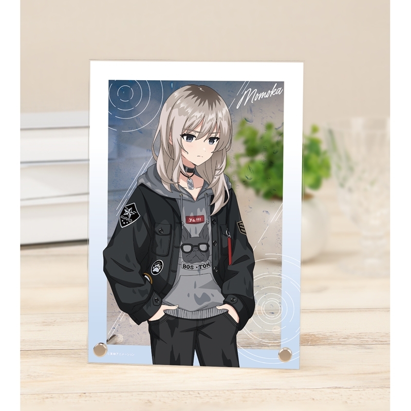 ガールズバンドクライ 描き下ろし 河原木 桃香 In the rain ver. A5アクリルパネル - 公式商品画像 | AniSmile