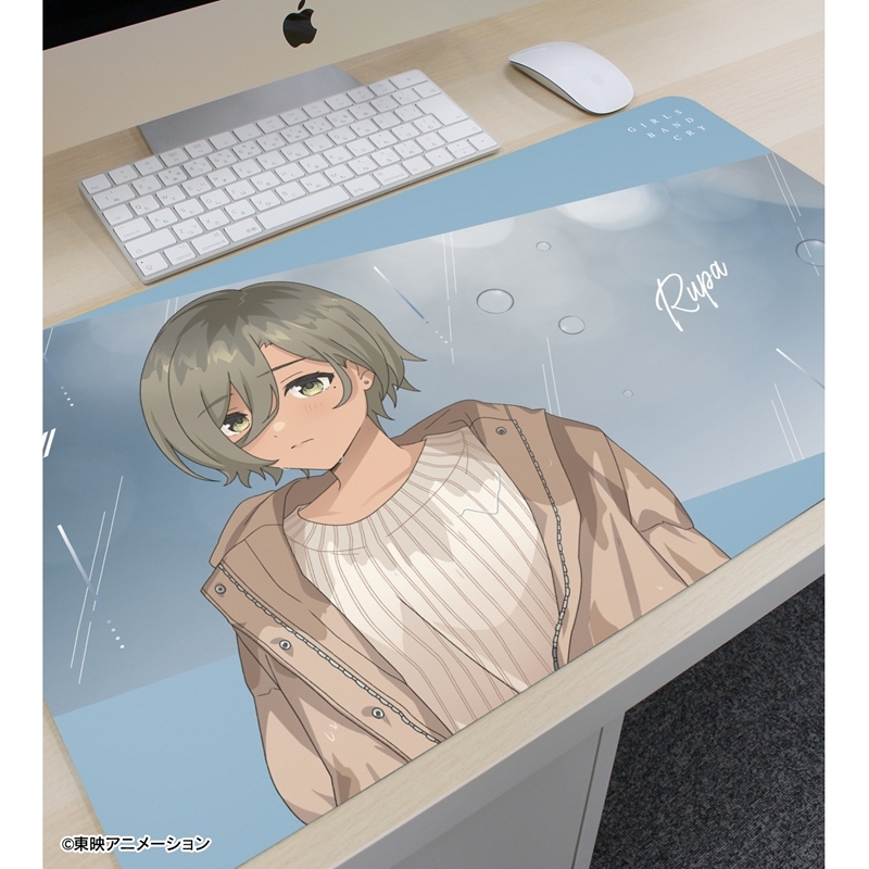 ガールズバンドクライ 描き下ろし ルパ In the rain ver. マルチデスクマット 画像 3 | AniSmile