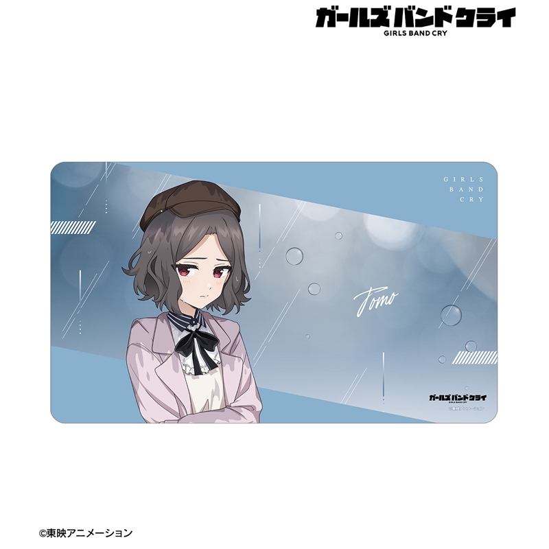 ガールズバンドクライ 描き下ろし 海老塚 智 In the rain ver. マルチデスクマット 画像 2 | AniSmile