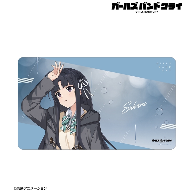 ガールズバンドクライ 描き下ろし 安和 すばる In the rain ver. マルチデスクマット 画像 2 | AniSmile