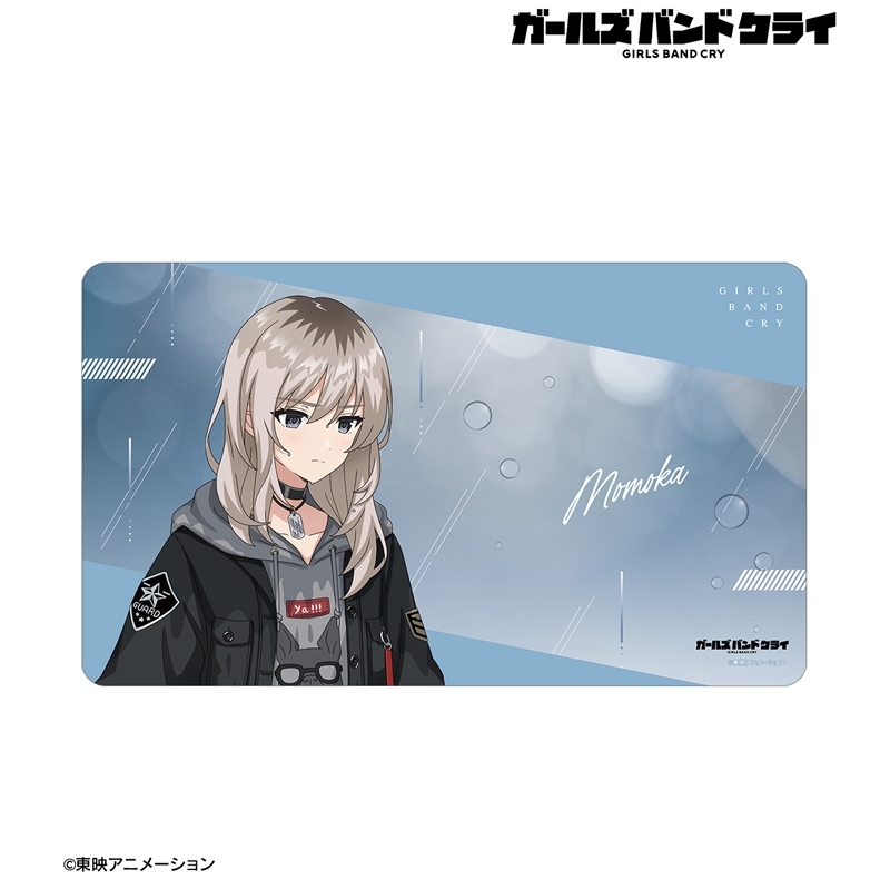 ガールズバンドクライ 描き下ろし 河原木 桃香 In the rain ver. マルチデスクマット 画像 2 | AniSmile