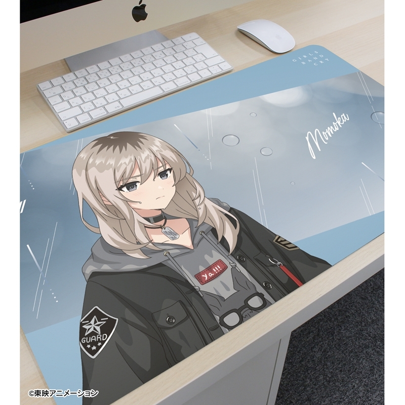 ガールズバンドクライ 描き下ろし 河原木 桃香 In the rain ver. マルチデスクマット 画像 3 | AniSmile
