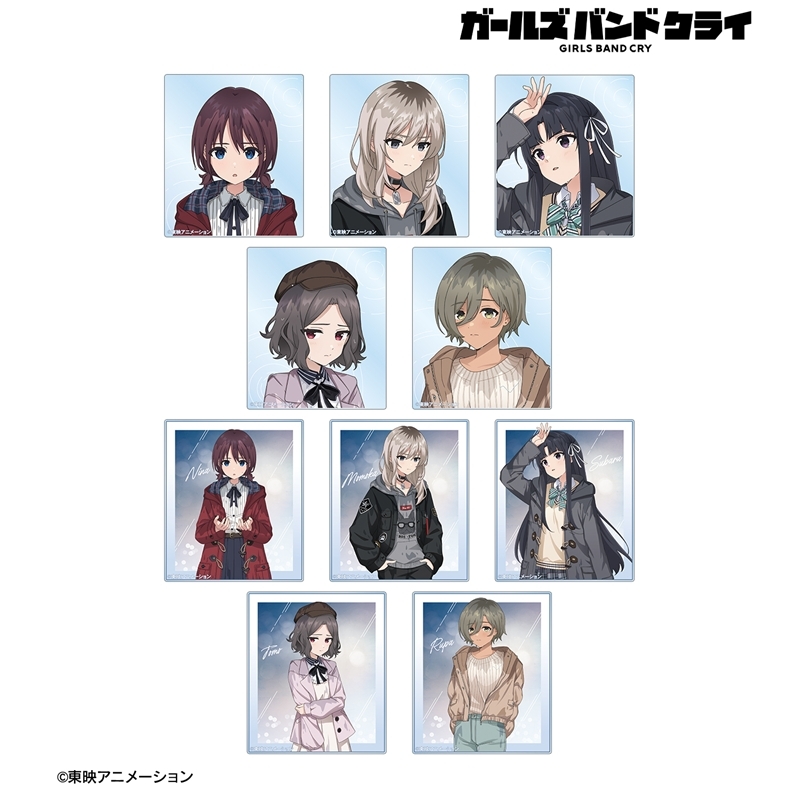 ガールズバンドクライ 描き下ろし In the rain ver. トレーディングアクリルカード(単位/単品) 画像 2 | AniSmile