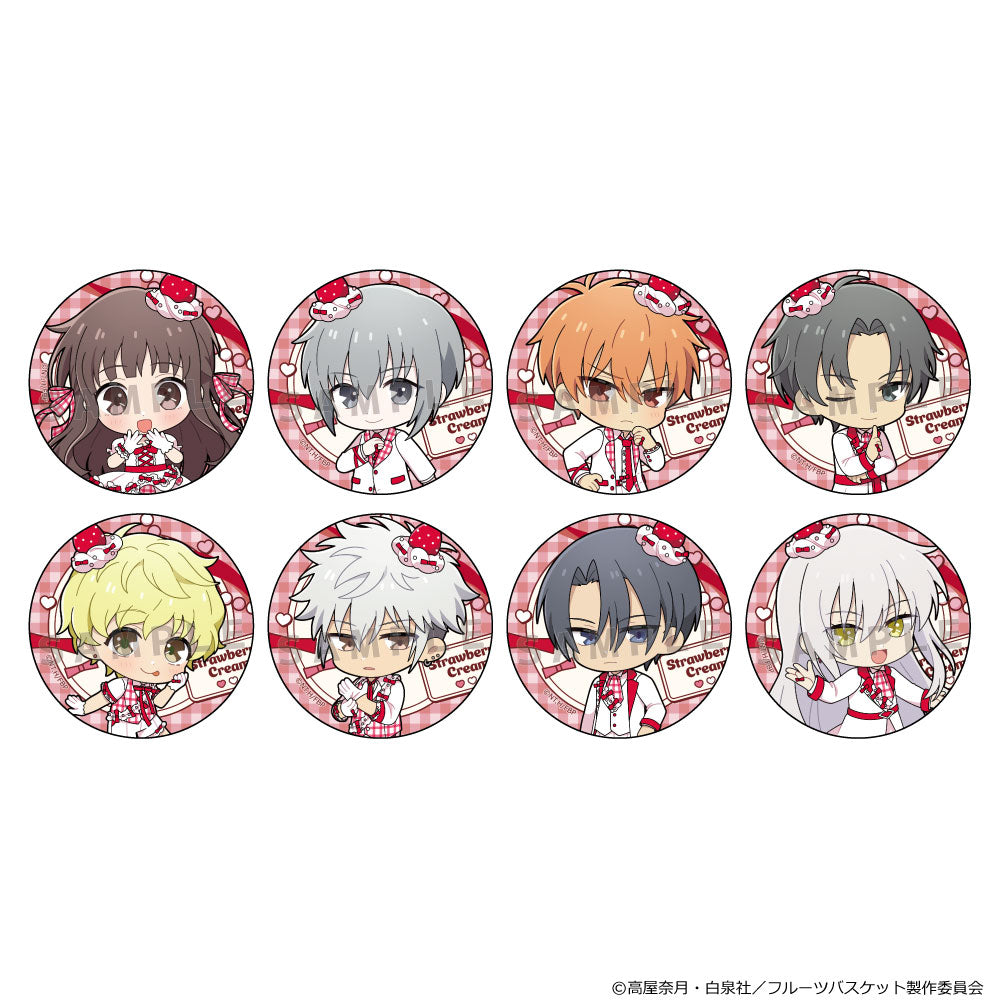 フルーツバスケット トレーディング缶バッジ(すとろべりーくりーむ/ミニキャラ) - 公式商品画像 | AniSmile