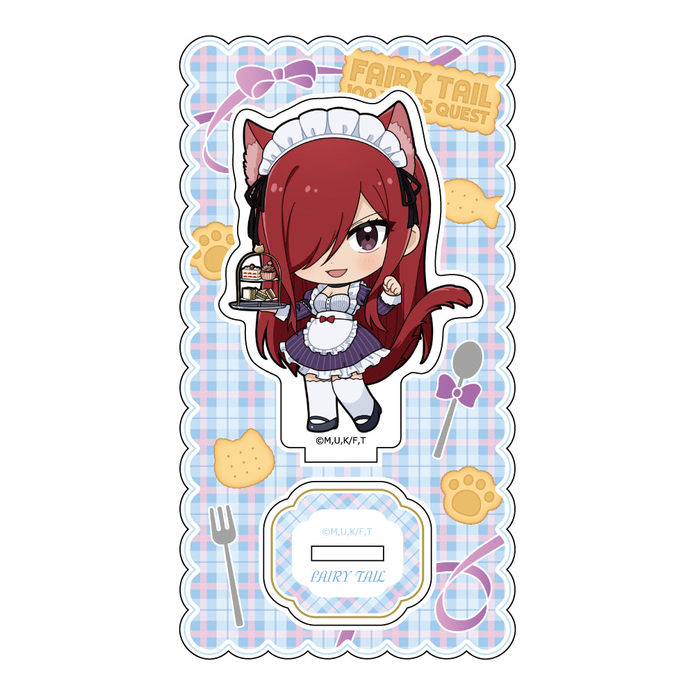 FAIRY TAIL 100年クエスト アクリルスタンド(エルザ/猫耳給仕服) - 公式商品画像 | AniSmile