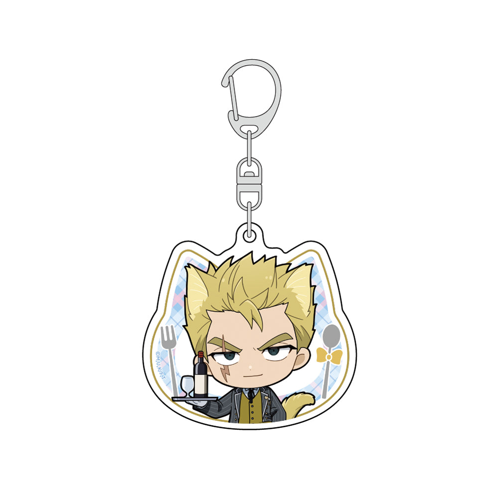 FAIRY TAIL 100年クエスト アクリルキーホルダー(ラクサス/猫耳給仕服) - 公式商品画像 | AniSmile