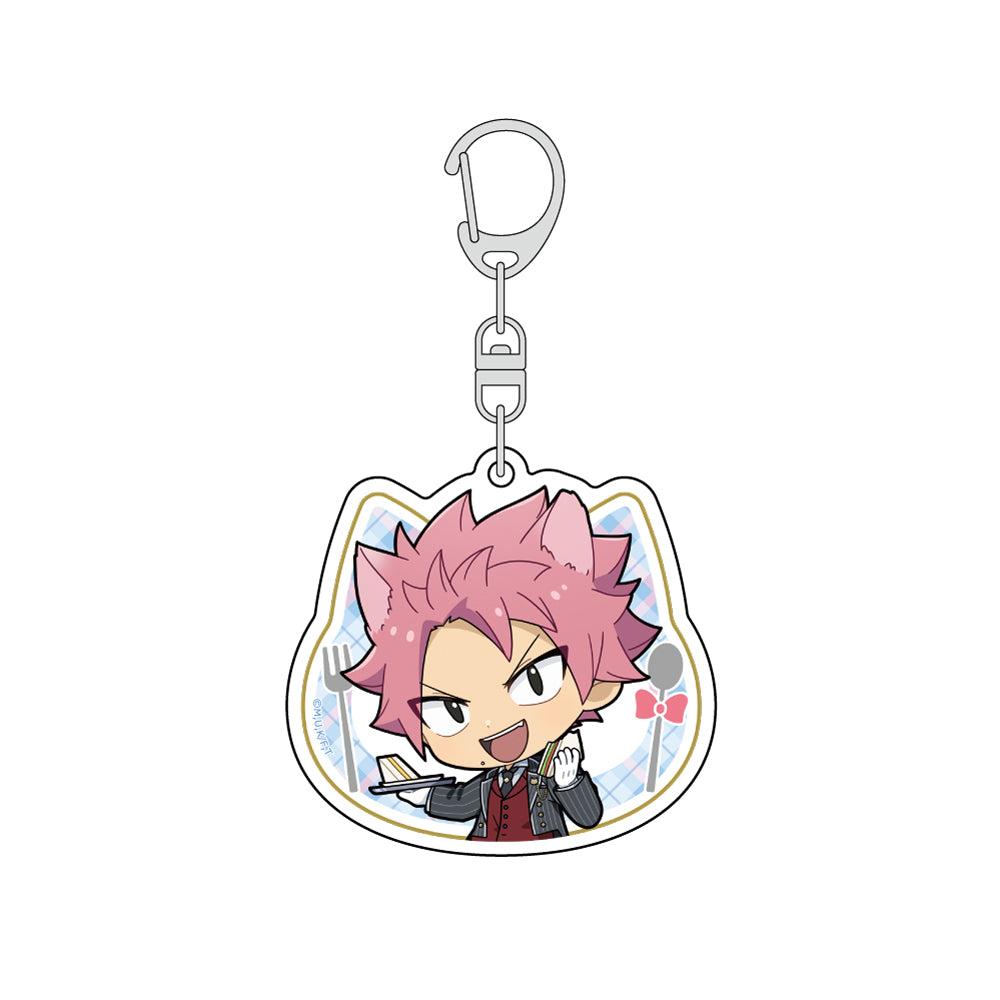 FAIRY TAIL 100年クエスト アクリルキーホルダー(ナツ/猫耳給仕服) - 公式商品画像 | AniSmile