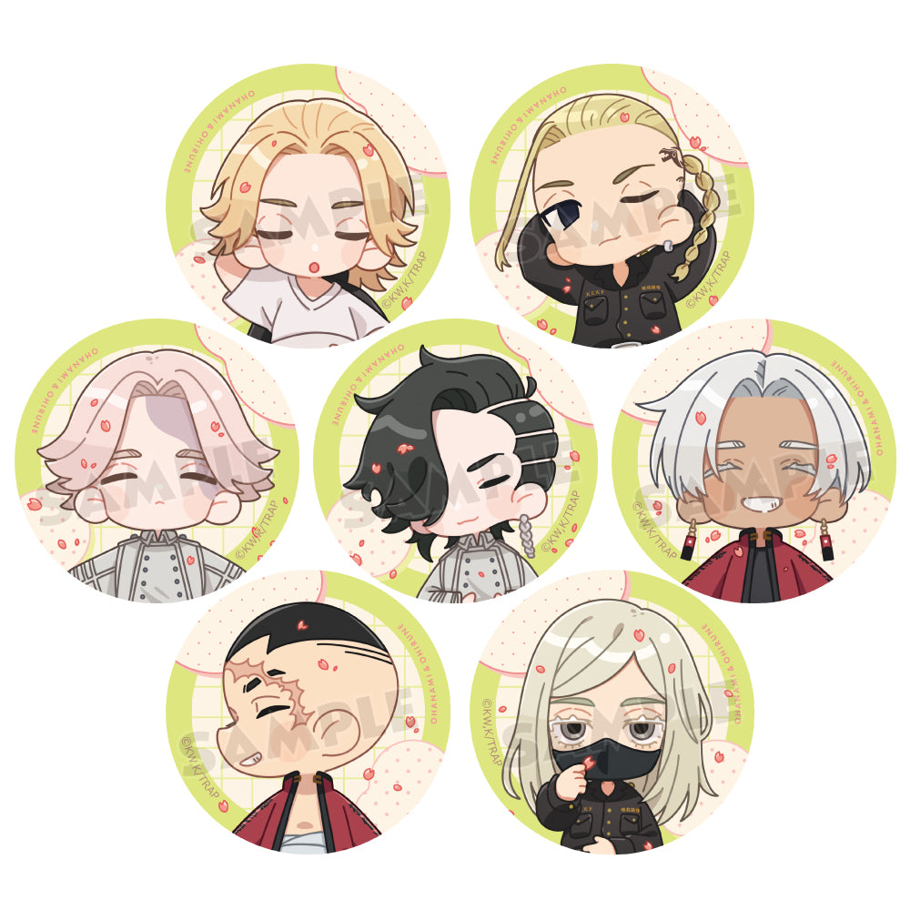 東京リベンジャーズ トレーディング缶バッジ(お花見/Ver.B) - official product image | AniSmile
