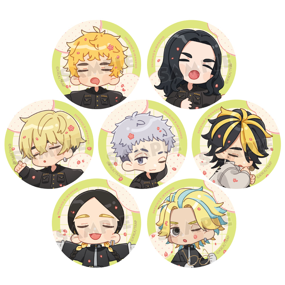 東京リベンジャーズ トレーディング缶バッジ(お花見/Ver.A) - official product image | AniSmile