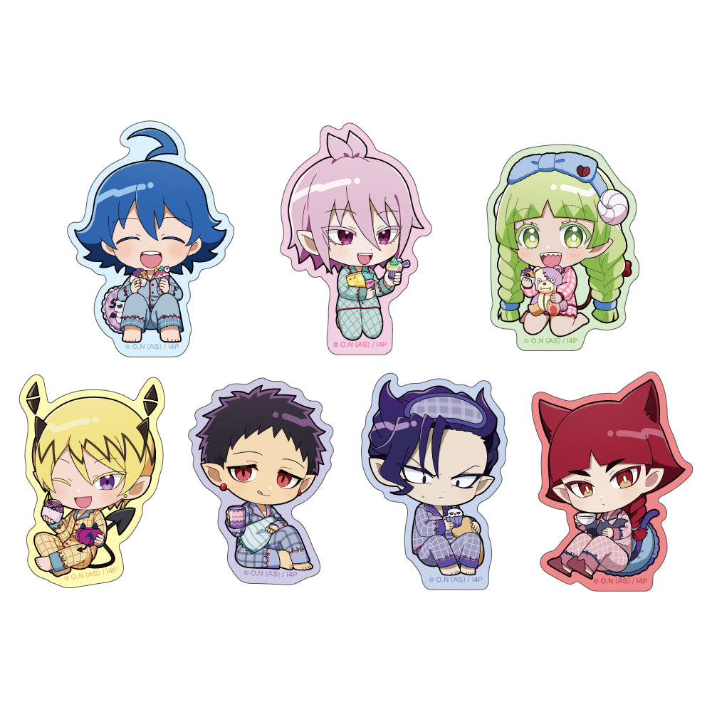 魔入りました!入間くん ミニキャラステッカーセット(パジャマパーティー) - 公式商品画像 | AniSmile