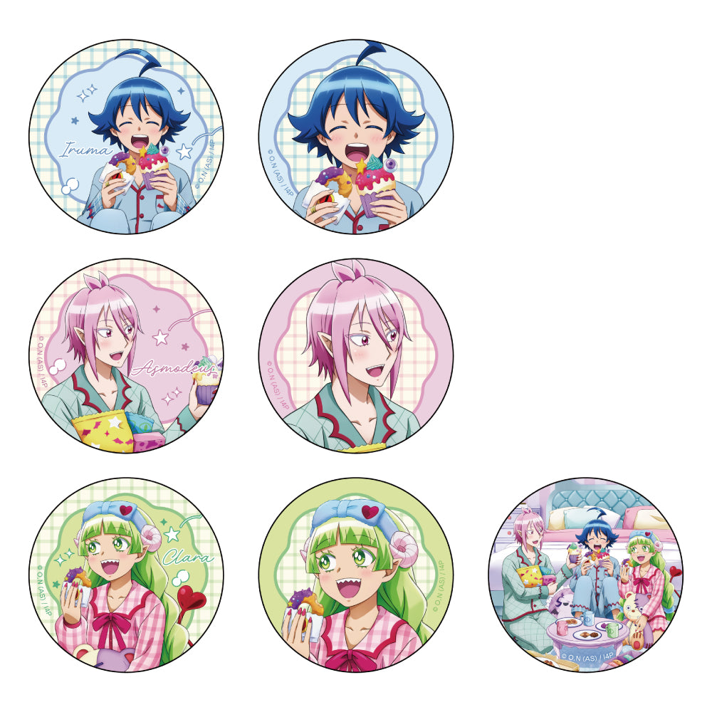 魔入りました!入間くん 描き下ろしトレーディング缶バッジ(パジャマパーティー) - 公式商品画像 | AniSmile