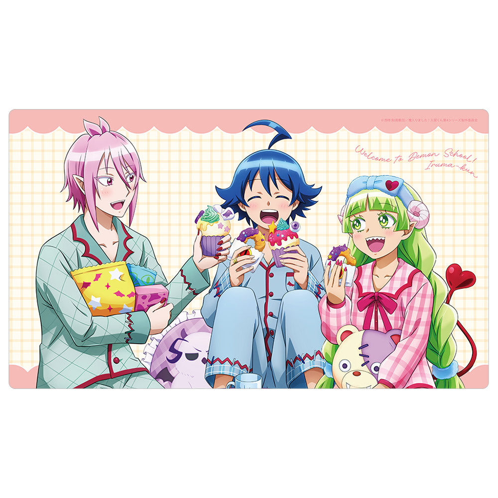魔入りました!入間くん 描き下ろしラバーマット(パジャマパーティー) - 公式商品画像 | AniSmile
