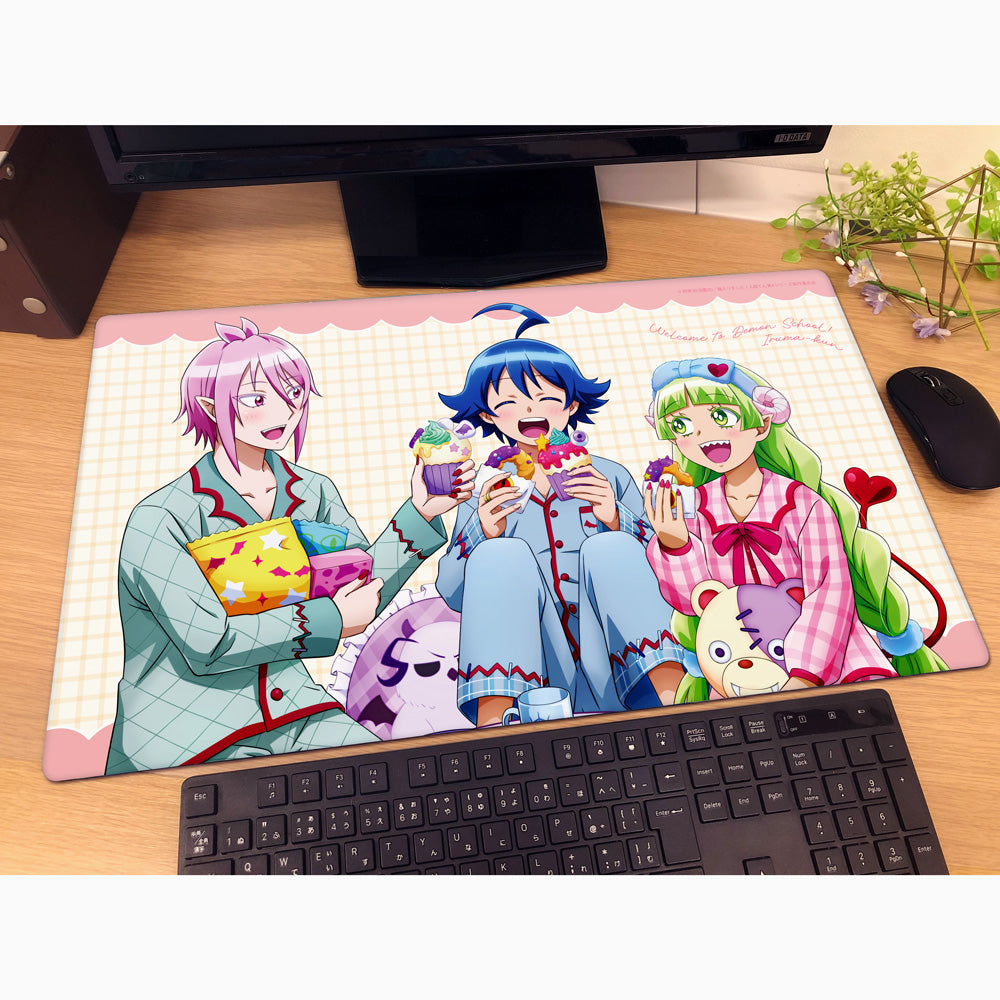魔入りました!入間くん 描き下ろしラバーマット(パジャマパーティー) 画像 2 | AniSmile