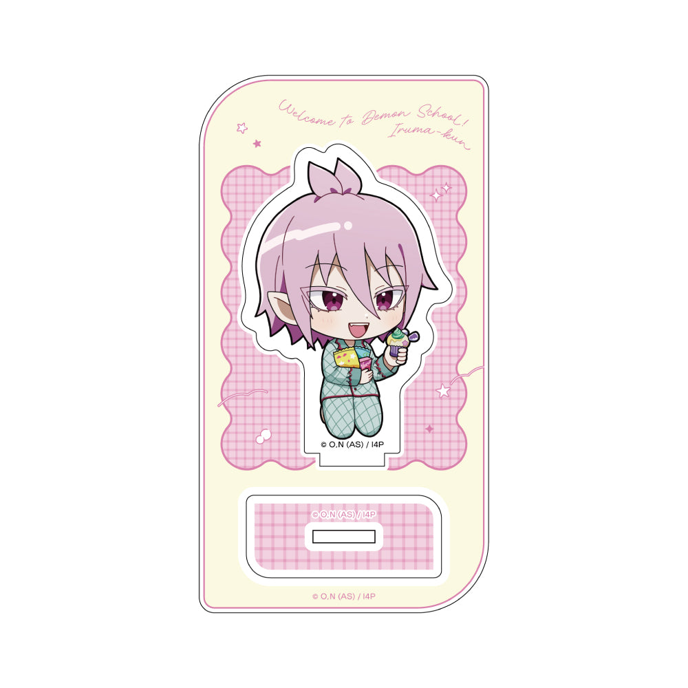 魔入りました!入間くん ミニキャラアクリルスタンド(アスモデウス・アリス/パジャマパーティー) - 公式商品画像 | AniSmile