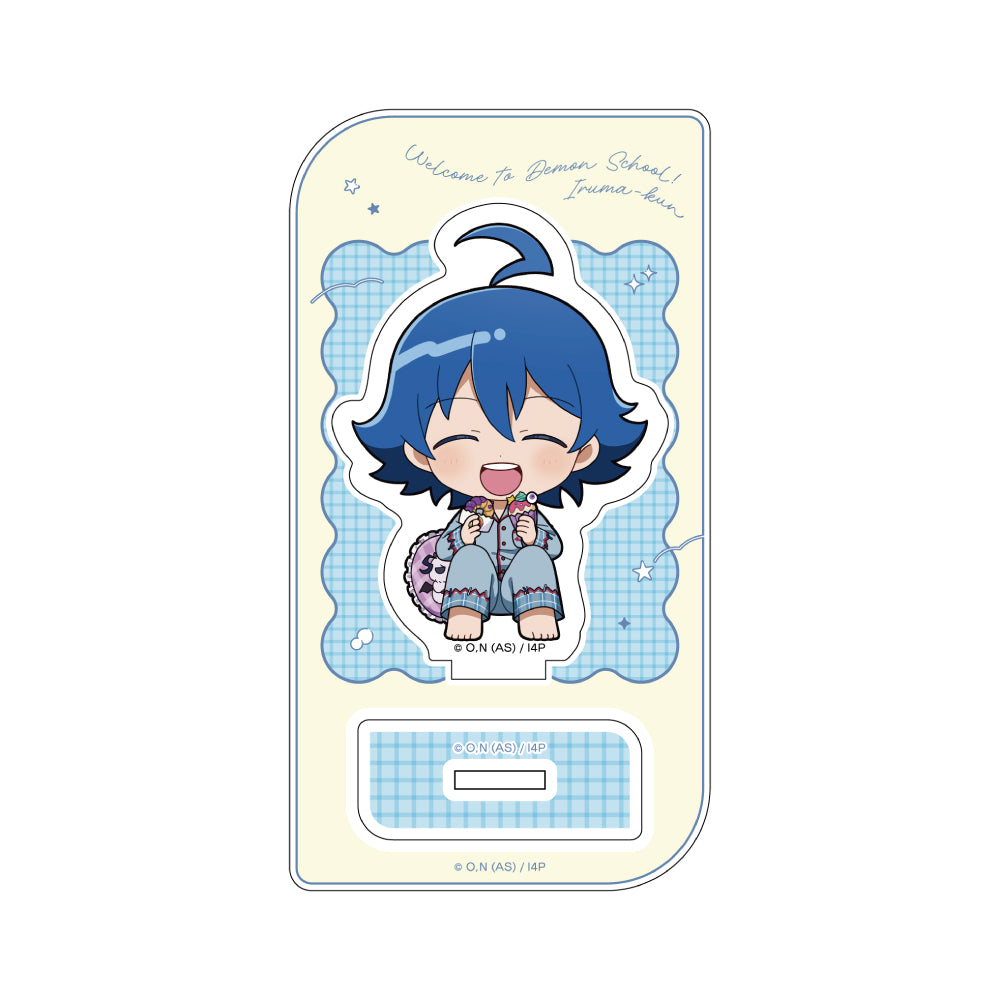 魔入りました!入間くん ミニキャラアクリルスタンド(鈴木入間/パジャマパーティー) - 公式商品画像 | AniSmile