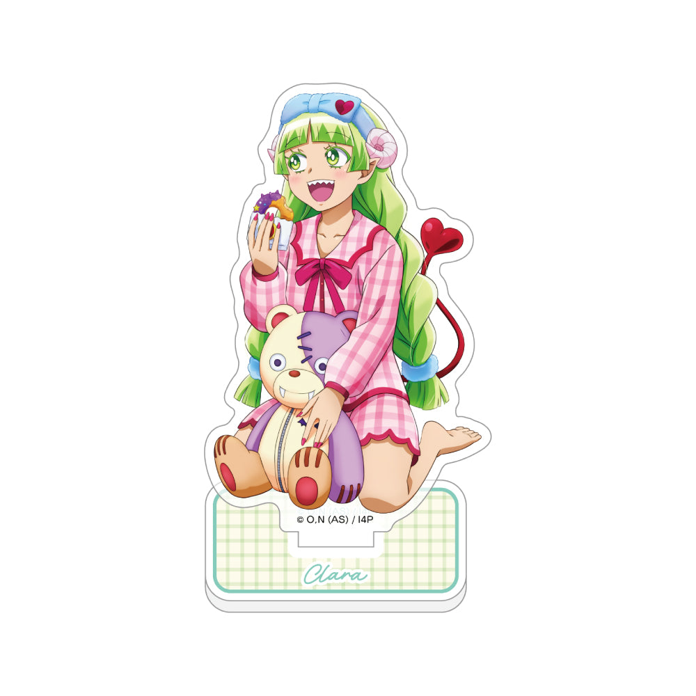 魔入りました!入間くん 描き下ろしアクリルスタンド(ウァラク・クララ/パジャマパーティー) 画像 2 | AniSmile