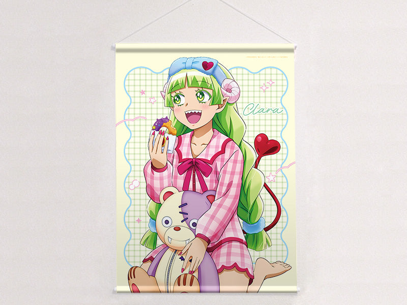 魔入りました!入間くん 描き下ろしB2タペストリー(ウァラク・クララ/パジャマパーティー) 画像 2 | AniSmile