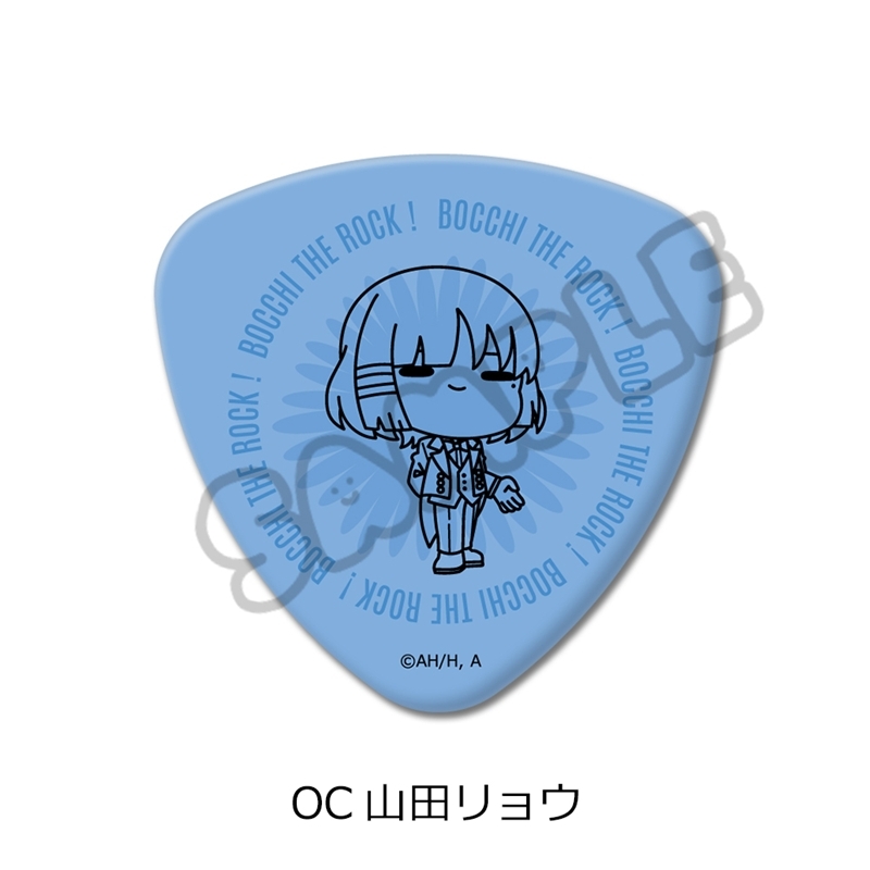 アニメ「ぼっち・ざ・ろっく!」第6弾 ピック型缶バッジ OC(山田リョウ) - 公式商品画像 | AniSmile
