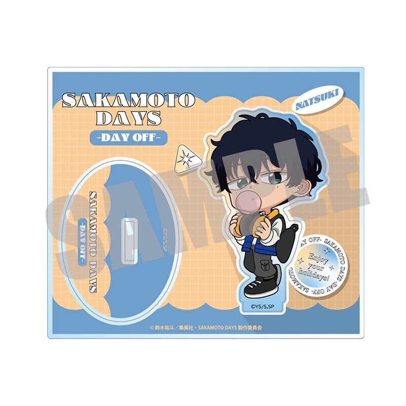 SAKAMOTO DAYS アクリルスタンド 勢羽 夏生 DAY OFF ver. - 公式商品画像 | AniSmile