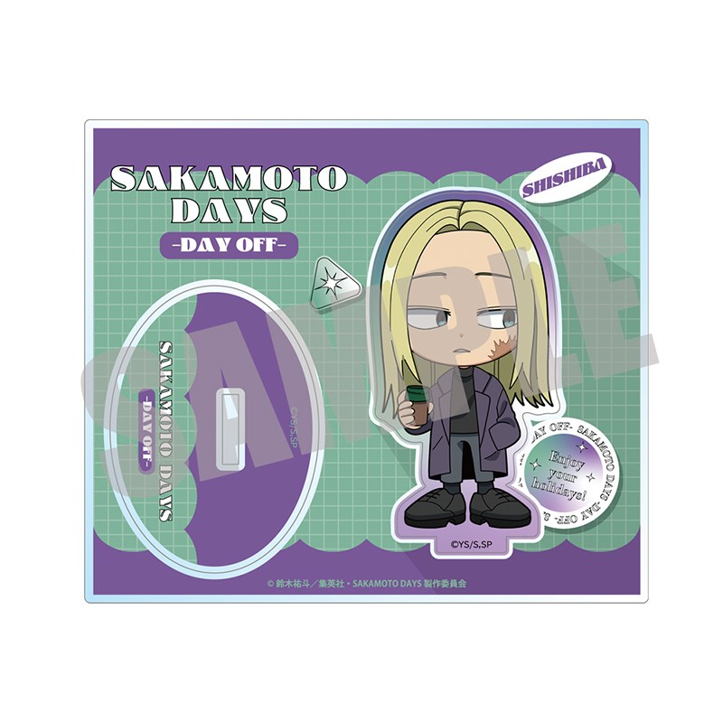 SAKAMOTO DAYS アクリルスタンド 神々廻 DAY OFF ver. - 公式商品画像 | AniSmile