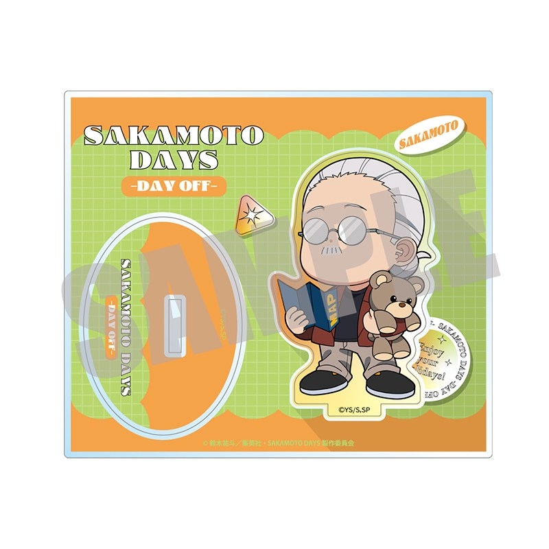 SAKAMOTO DAYS アクリルスタンド 坂本 太郎 DAY OFF ver. - AniSmile