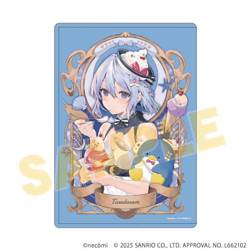 キャラクリアケース「necomi×サンリオキャラクターズ」03/タキシードサム(コラボイラスト) - 公式商品画像 | AniSmile