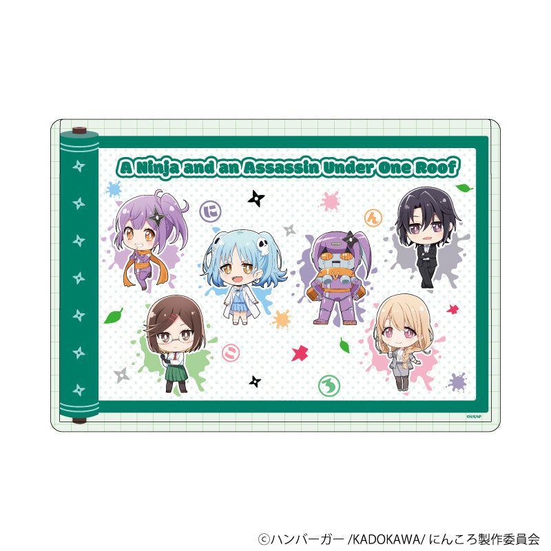 キャラクリアケース「アニメ『忍者と殺し屋のふたりぐらし』」01/集合デザイン(ミニキャライラスト) - 公式商品画像 | AniSmile