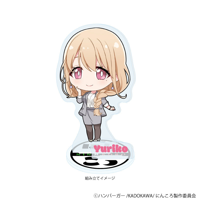 アクリルスタンドプレート「アニメ『忍者と殺し屋のふたりぐらし』」05/百合子(ミニキャライラスト) 画像 2 | AniSmile
