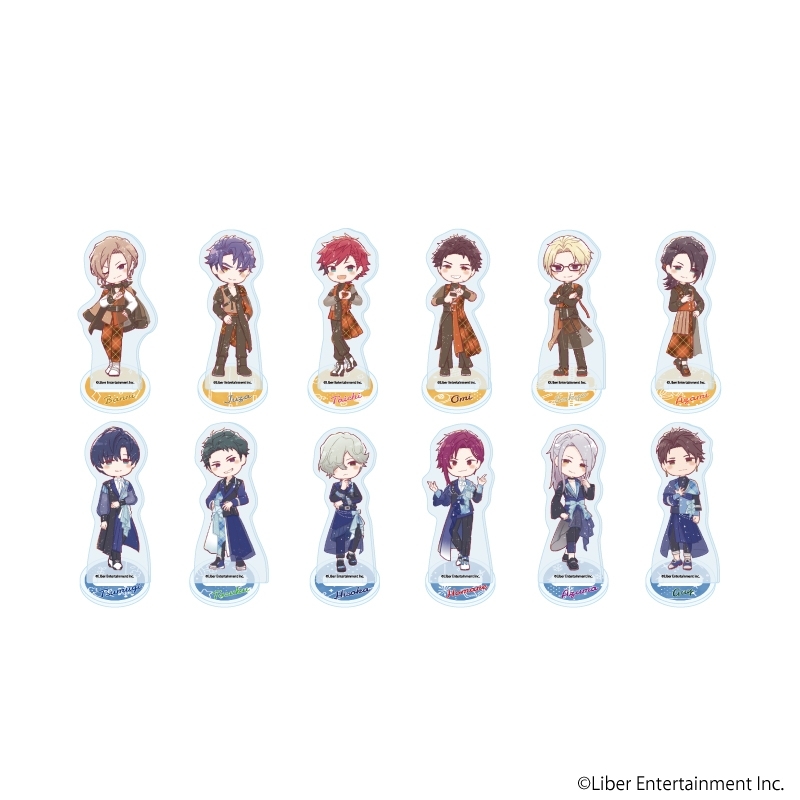 アクリルぷちスタンド『A3!』04/秋組&冬組 ブラインド(全12種)(グラフアートイラスト) - 公式商品画像 | AniSmile