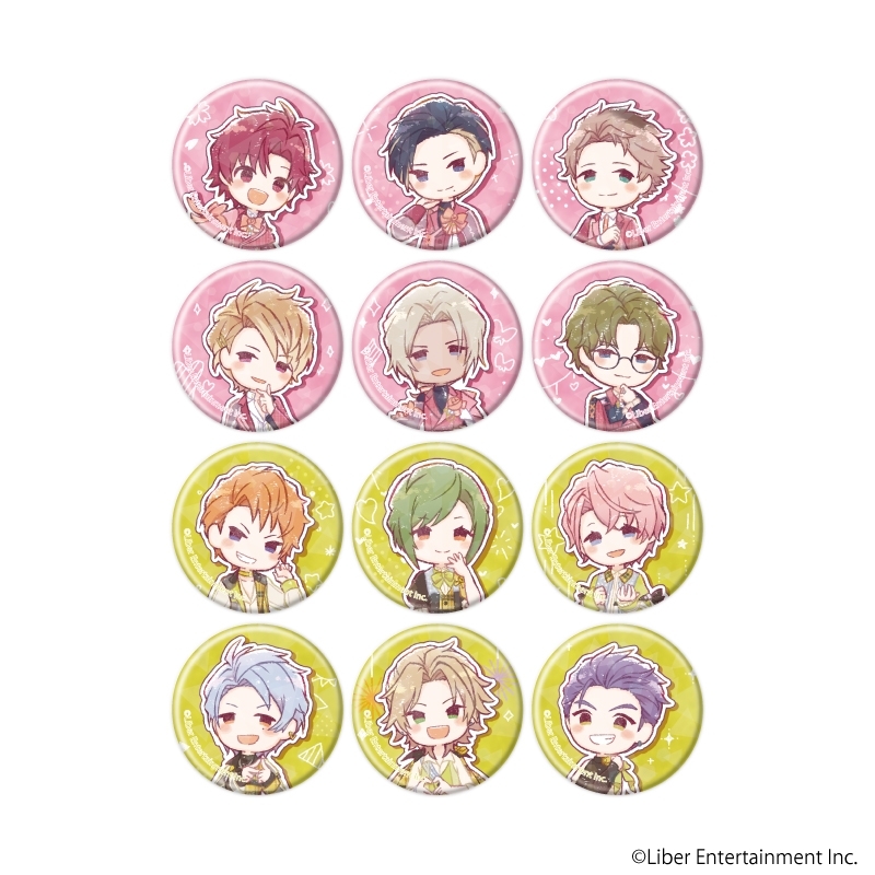 ホログラム缶バッジ(57mm)『A3!』01/春組&夏組 ブラインド(全12種)(グラフアートイラスト) - 公式商品画像 | AniSmile