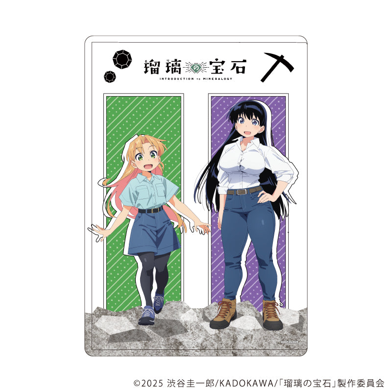 キャラクリアケース「TVアニメ『瑠璃の宝石』」01/瑠璃&凪(公式イラスト) - 公式商品画像 | AniSmile