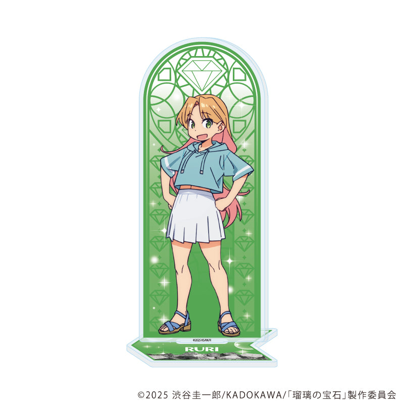 アクリルスタンド「TVアニメ『瑠璃の宝石』」03/谷川 瑠璃(公式イラスト) - 公式商品画像 | AniSmile