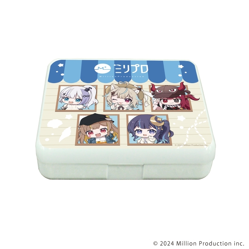 小物ケース「Million Production」01/集合イラスト 夏デートver.(ミニキャライラスト) - 公式商品画像 | AniSmile