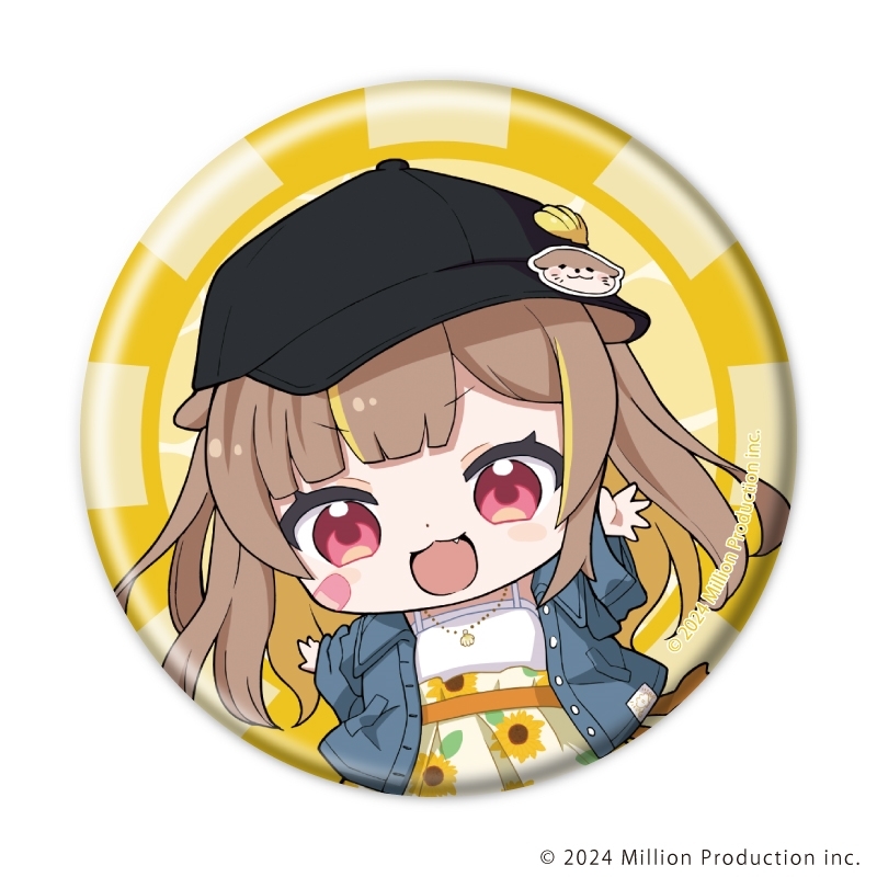 缶バッジ「Million Production」04/夏デートver. ブラインド(全5種) (ミニキャライラスト) 画像 5 | AniSmile