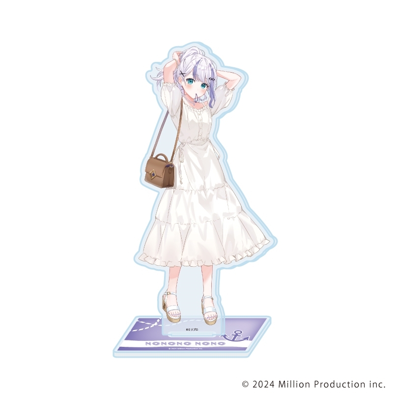 アクリルスタンド「Million Production」12/音ノ乃のの 夏デートver.(描き起こしイラスト) - 公式商品画像 | AniSmile