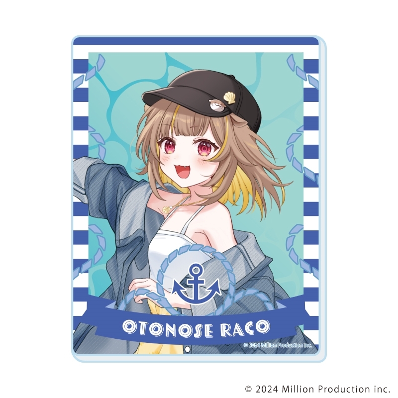 アクリルカード「Million Production」01/夏デートver. ブラインド(全5種) (描き起こしイラスト) 画像 5 | AniSmile