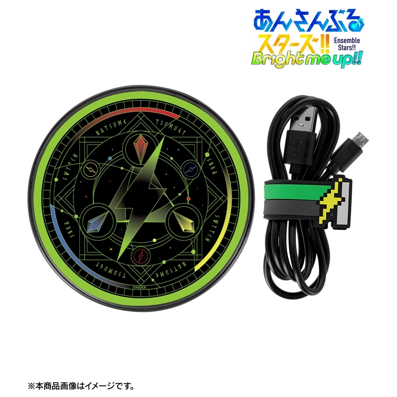 あんさんぶるスターズ!! Switch ワイヤレス充電器&ケーブルバンドセット 画像 2 | AniSmile